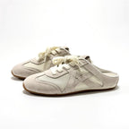 Damen Sneaker im lässigen Slipper-Stil mit atmungsaktivem Mesh und modischem Wildleder R&B