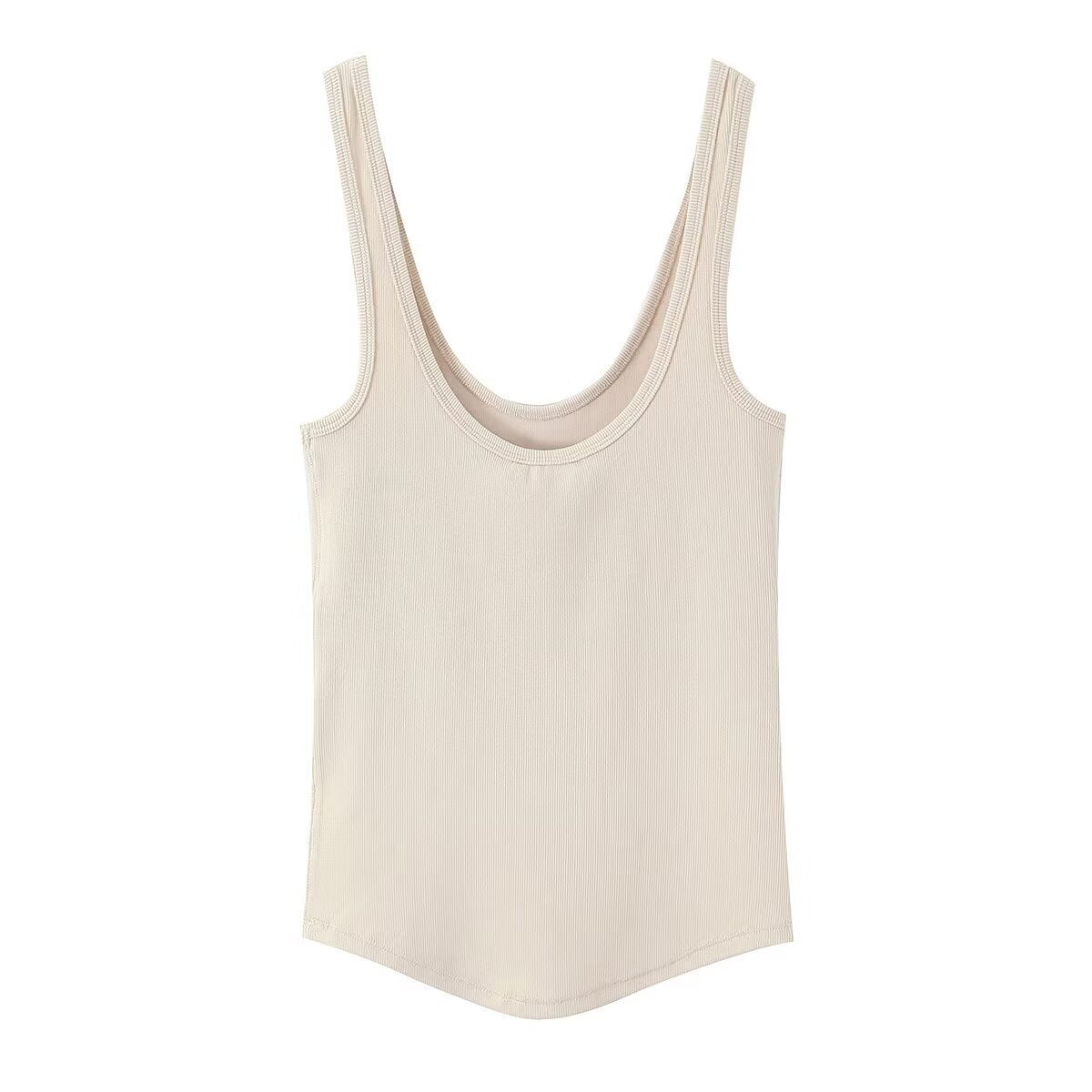 Damen Sportliches Basic Top R&B