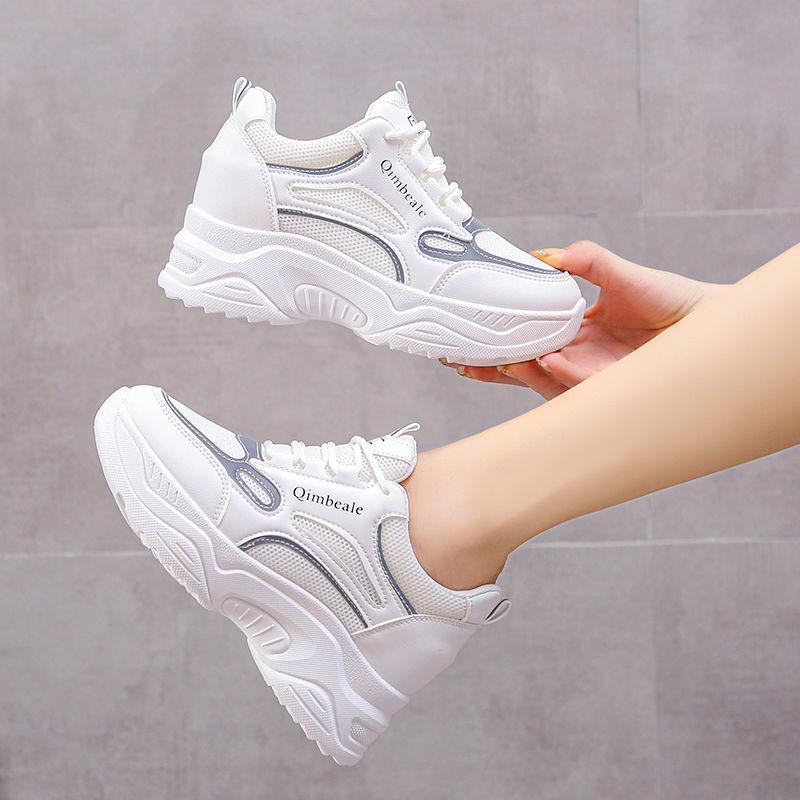 Damen Modische Chunky Sneakers mit ergonomischer Dämpfung und stabiler Sohle R&B