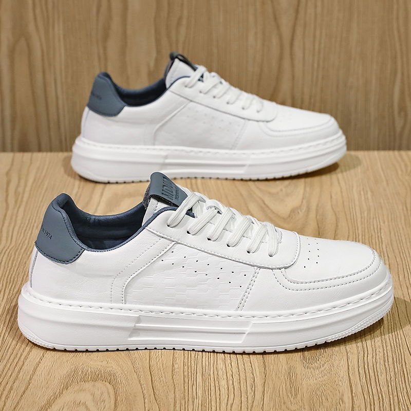 Damen Leder Sneakers mit modischem Design und atmungsaktiver Sohle R&B