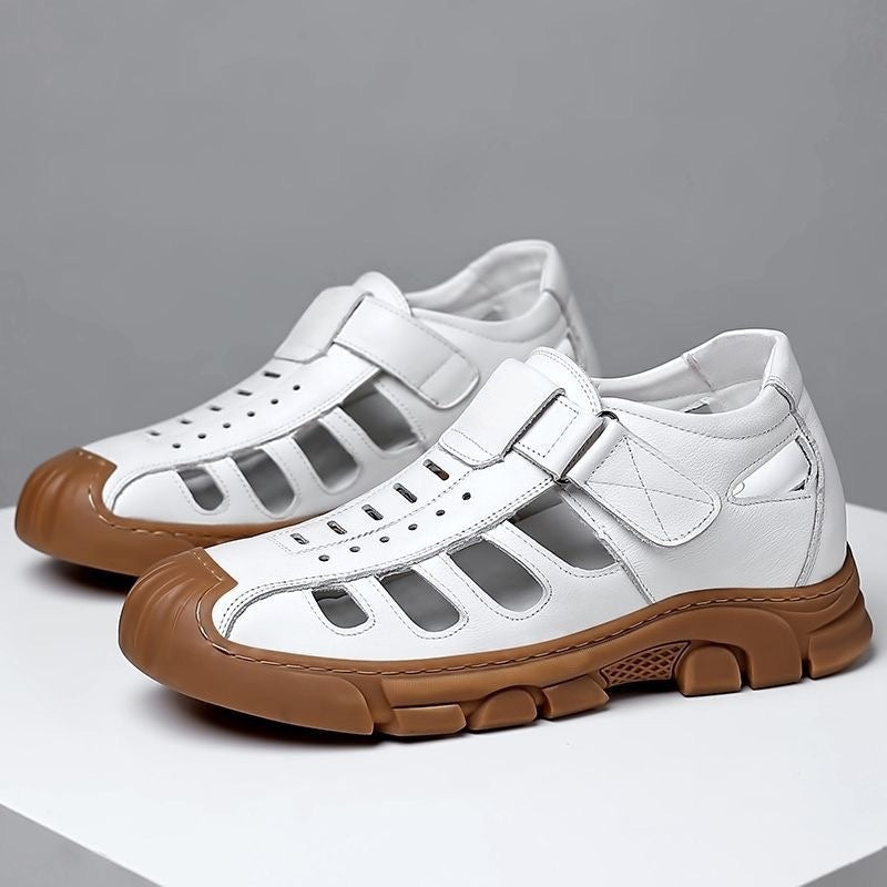 Damen Freizeitsandalen mit gepolsterter Innensohle und verstellbarem Riemen R&B