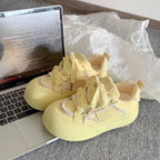 Damen Modische Sneakers mit einzigartigem Schnürsystem und bequemer Sohle R&B