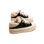 Damen Winterliche Sneaker mit kuscheligem Futter und rutschfester Sohle