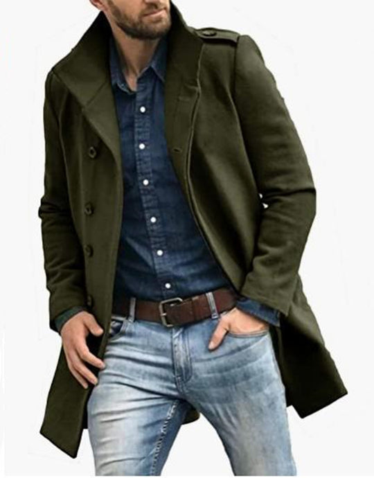 Herren modischer Mantel R&B
