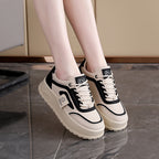 Damen Plattform Sneakers mit modischem Design und hohem Tragekomfort R&B