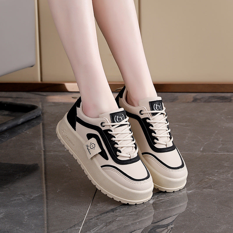 Damen Plattform Sneakers mit modischem Design und hohem Tragekomfort R&B