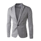 Herren Casual Sakko Baumwolle