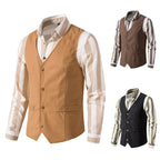Herren Elegante Weste mit modernen Akzenten und strukturiertem Design