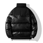Damen isolierte Steppjacke mit hohem Kragen und elastischen Bündchen R&B