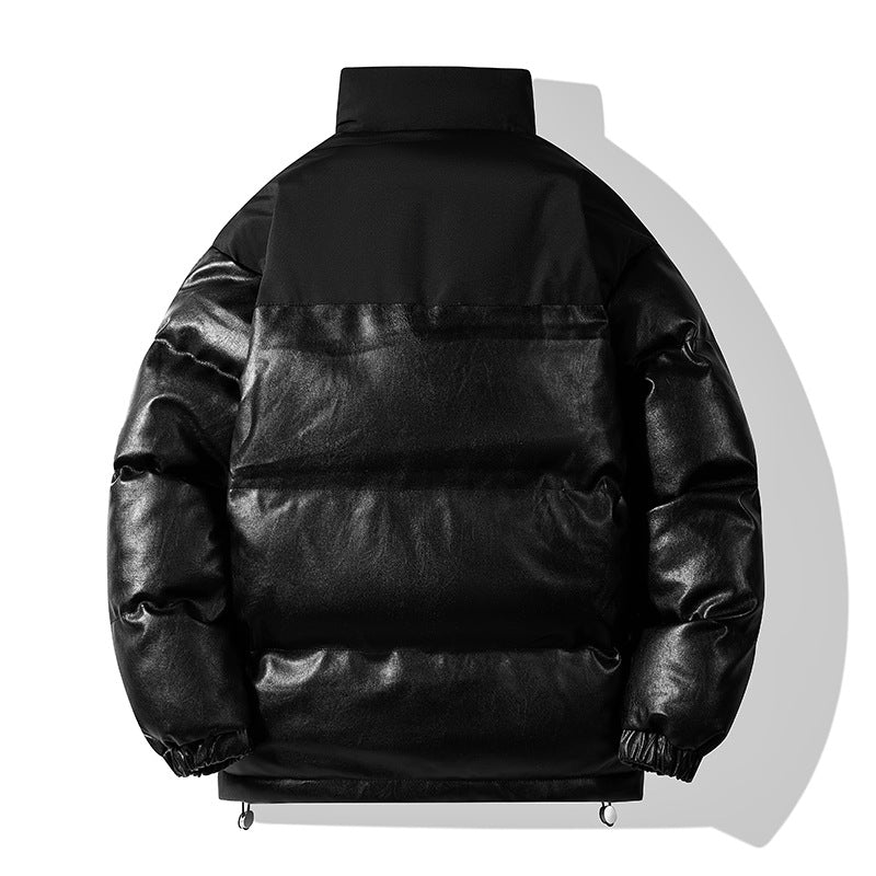 Damen isolierte Steppjacke mit hohem Kragen und elastischen Bündchen R&B