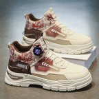 Herren Sportliche High-Top Sneakers mit innovativer Schnellschnürung R&B