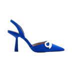 Damen Slingback Pumps mit funkelndem Schleifenakzent und elegantem Absatz R&B