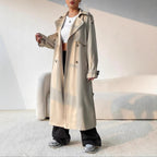 R&B | Stilvoller Damen Trenchcoat mit Doppelter Knopfreihe
