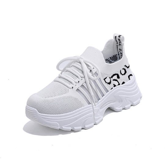 Damen Sportliche Sneakers mit modernem Leopardenmuster und dämpfendem Fußbett R&B