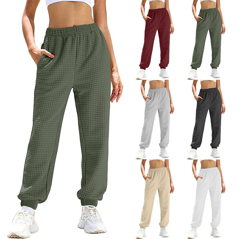 Damen Freizeit-Hose mit elastischem Bund und praktischen Taschen R&B