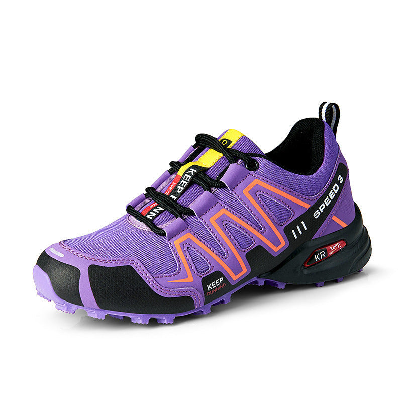 Damen Trail- und Freizeit-Sneaker mit verstärktem Halt R&B