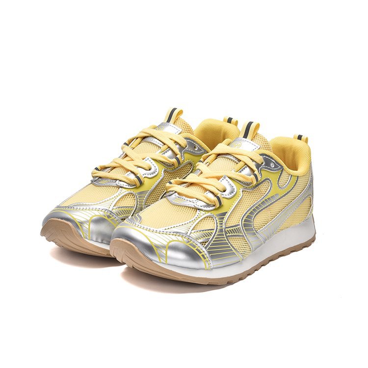 Damen Sportliche Lauf-Sneaker mit atmungsaktiver Mesh-Oberfläche und stoßdämpfender Sohle R&B