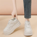 Damen Modische und komfortable Plateau-Sneaker mit dämpfender Sohle R&B