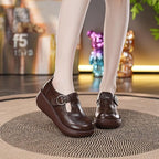 Damen Komfortable Halbschuhe
