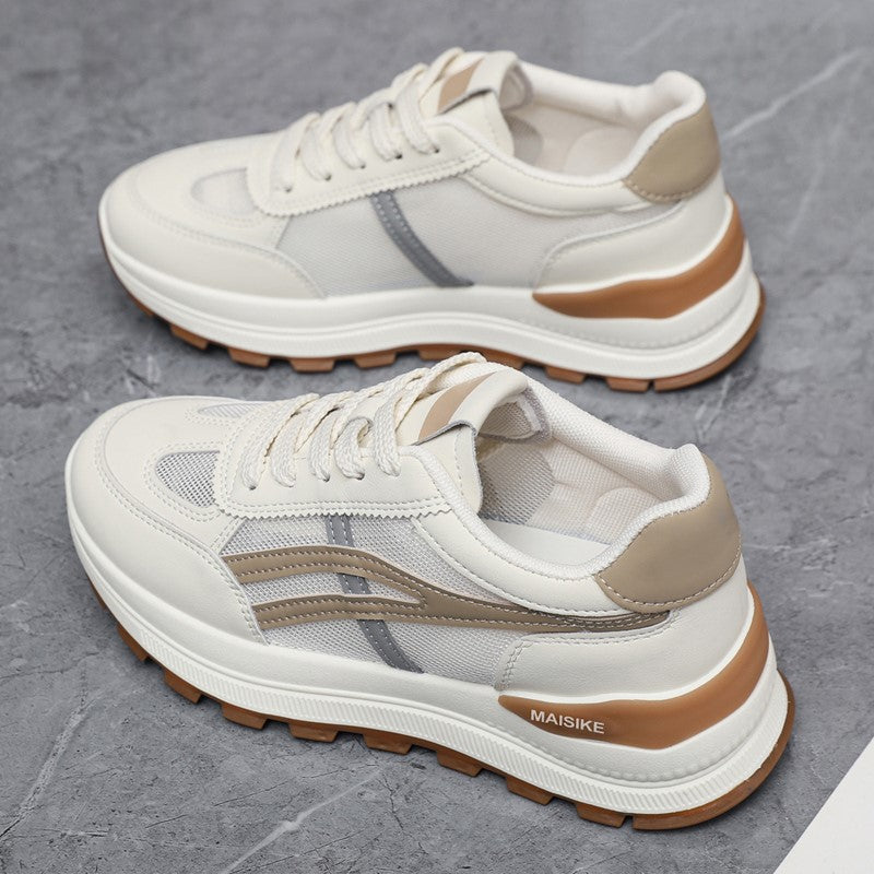 Damen Sportliche Sneakers mit gepolsterter Laufsohle und atmungsaktiver Mesh-Oberfläche R&B
