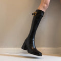 Damen Hochwertige Stiefel mit modernem Knöchelriemen von R&B