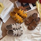 Damen modische Sandalen mit verstellbaren Schnallen und rutschfester Sohle R&B