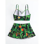 Damen Badeanzug mit floralem Design R&B