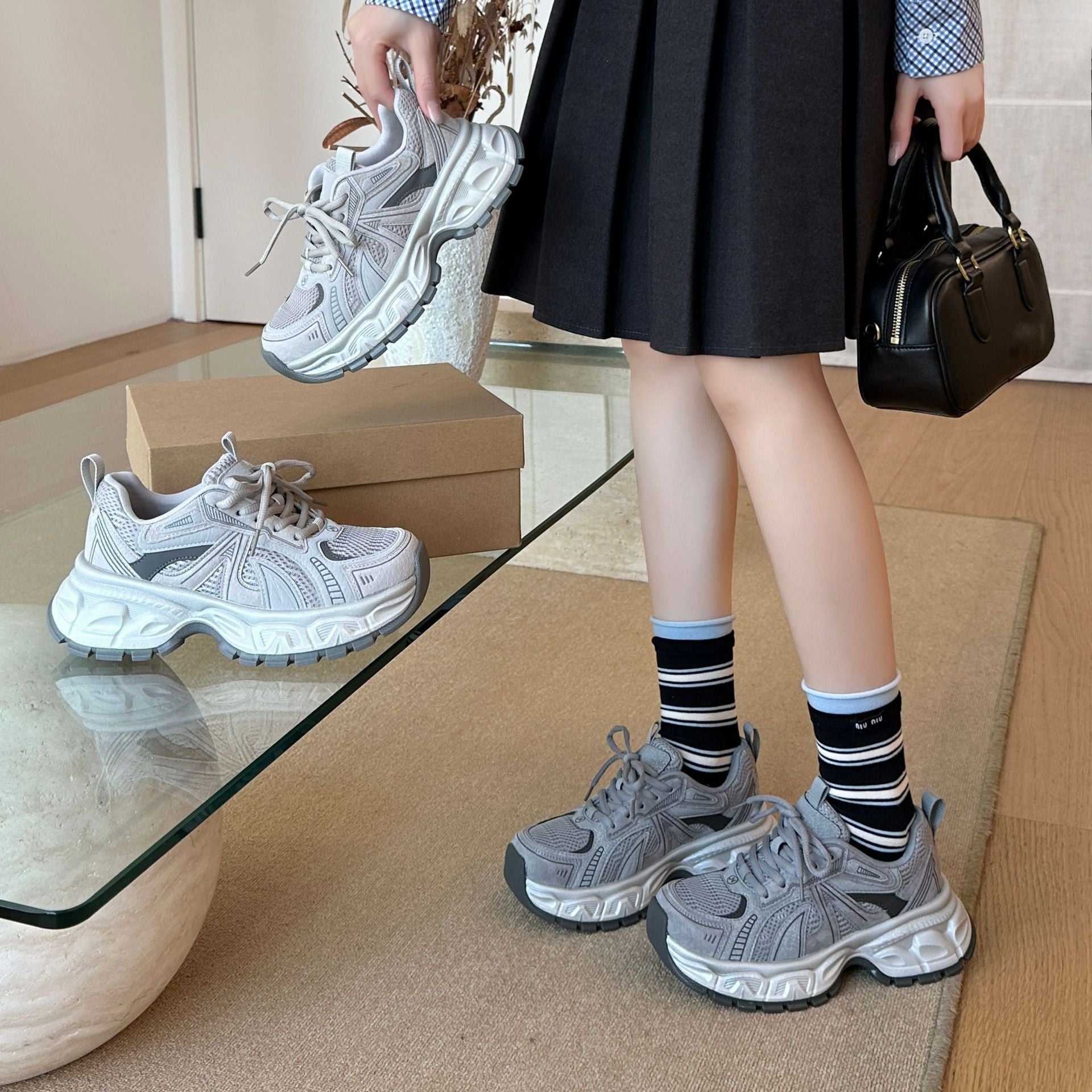 Damen Sportliche Lauf- und Freizeitschuhe mit innovativer Dämpfungstechnologie