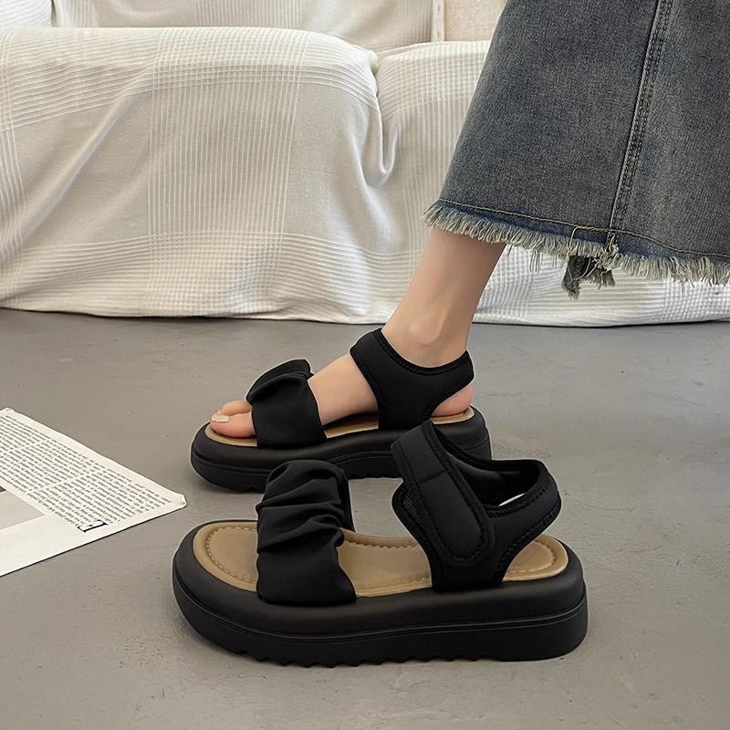 Damen Strapazierfähige Sommer-Sandalen mit gepolstertem Obermaterial und rutschfester Sohle