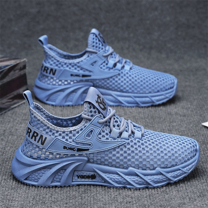 Damen Sportliche Sneakers mit atmungsaktivem Netzoberteil und stoßdämpfender Sohle R&B
