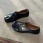 Damen Mokassins mit offenem Zehenbereich und eleganter Silhouette