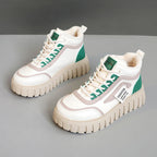 Damen High-Top Sneaker mit dämpfender Sohle und atmungsaktivem Design R&B