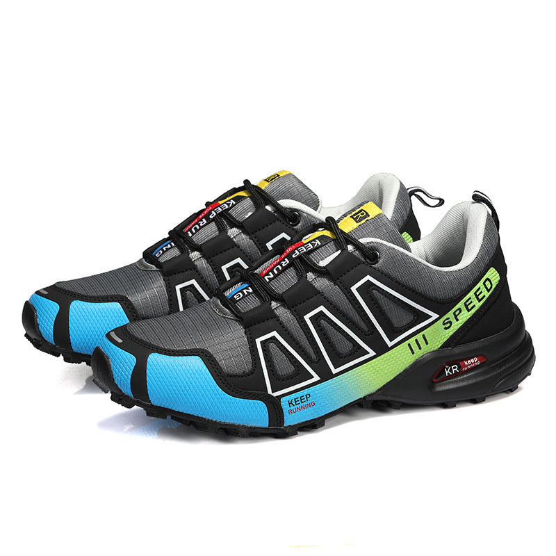 Damen Sportliche Trailrunning-Schuhe mit atmungsaktiver Obermaterialstruktur und dämpfender Sohle