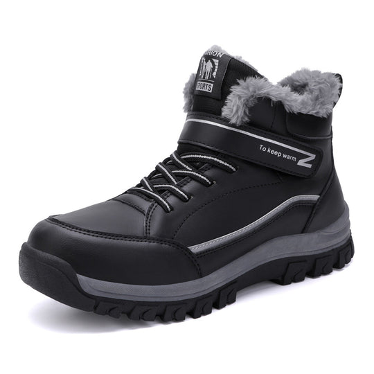 Damen Isolierte Winterstiefel mit rutschfester Profilsohle und warmem Innenfutter R&B