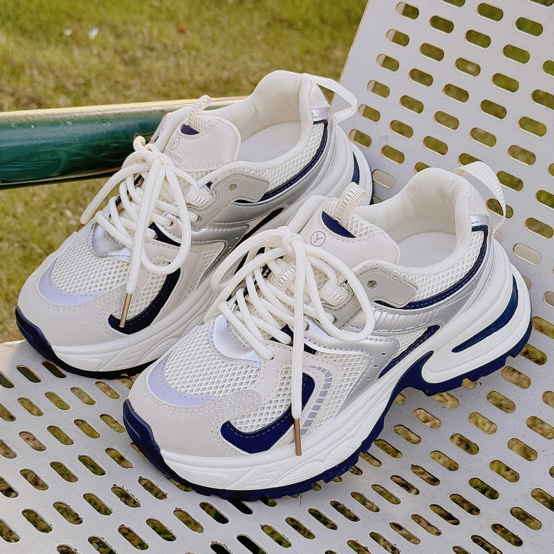 Damen Sportliche Sneakers mit atmungsaktiver Mesh-Oberfläche und modischer Silhouette R&B