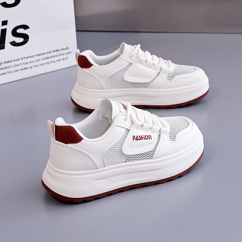 Damen Sportliche Sneakers mit atmungsaktiver Netzstruktur und federleichter Sohle R&B