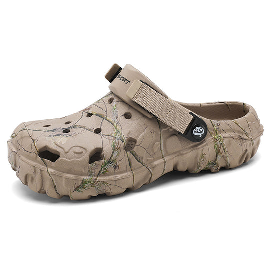 Damen Leichte Sport Clogs mit verstellbarem Riemen R&B