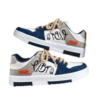 Damen Modische Sneakers mit robustem Obermaterial und einzigartigem Design