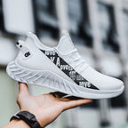 Damen Performance Sneakers mit atmungsaktivem Mesh-Obermaterial und rutschfester Laufsohle R&B