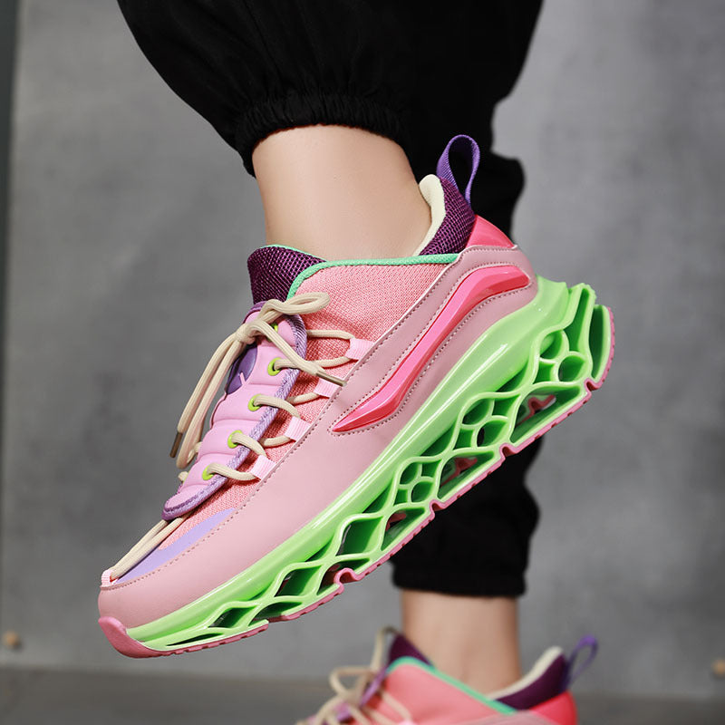 Damen Sportliche Sneakers mit innovativem Sohlen-Design