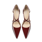Damen elegante Slingback-Pumps mit modischem Schnitt