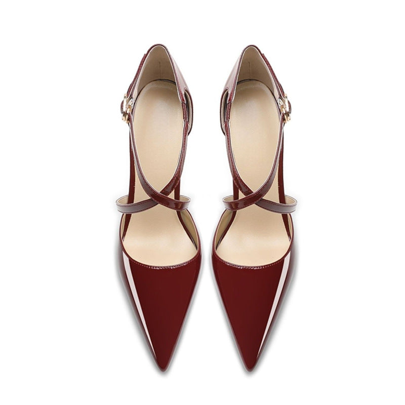 Damen elegante Slingback-Pumps mit modischem Schnitt R&B