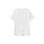 Damen Oversized Crop-T-Shirt mit künstlerischem Grafikdruck R&B