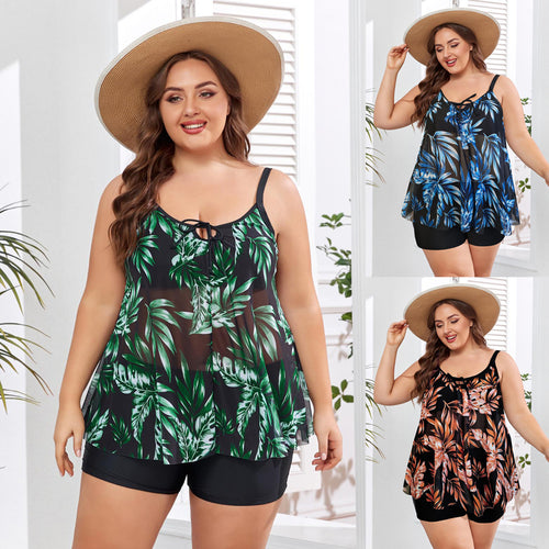 Damen Freizeit-Badeoutfit mit fließendem Schnitt R&B