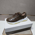 Damen Sportliche Sneakers mit modischem Glanzverschluss und dämpfender Sohle R&B