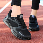 Damen Lauf-Sneaker mit atmungsaktiver Mesh-Oberfläche und stoßdämpfendem Fußbett R&B