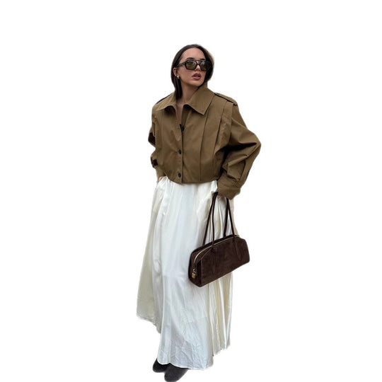 Damen oversized Übergangsjacke R&B