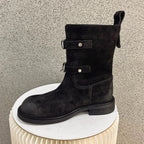 Damen Stiefelette mit zwei Riemen