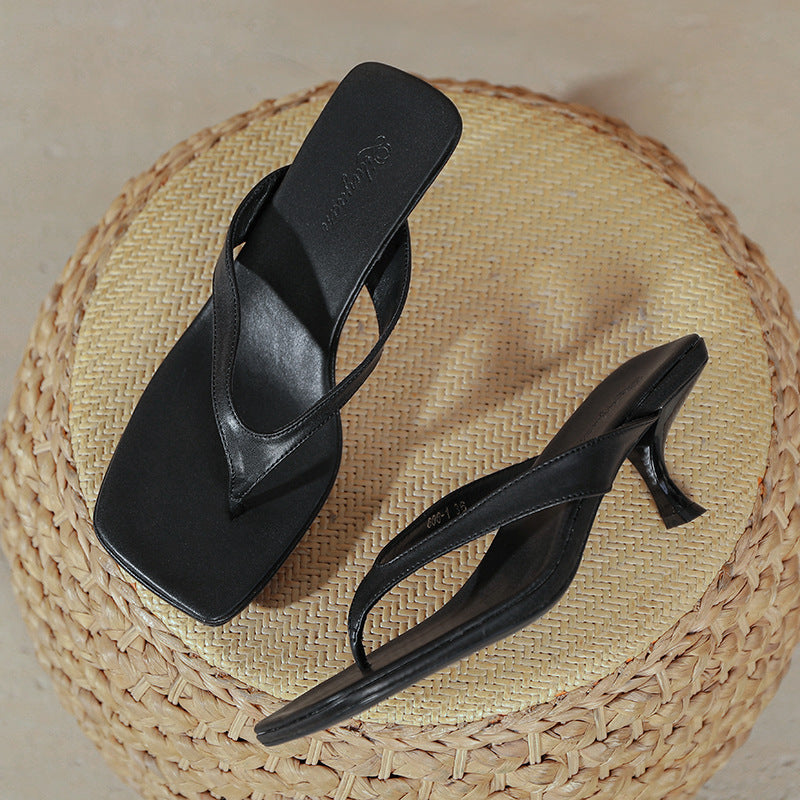 Damen elegante Plateau-Sandaletten mit modischem Riemen R&B