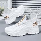 Damen Sportliche und bequeme Sneakers mit atmungsaktiver Mesh-Oberfläche R&B